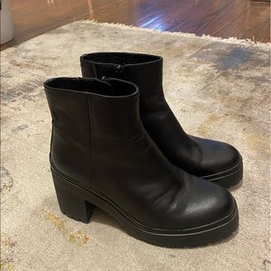 Jeffrey Campbell Black Booties